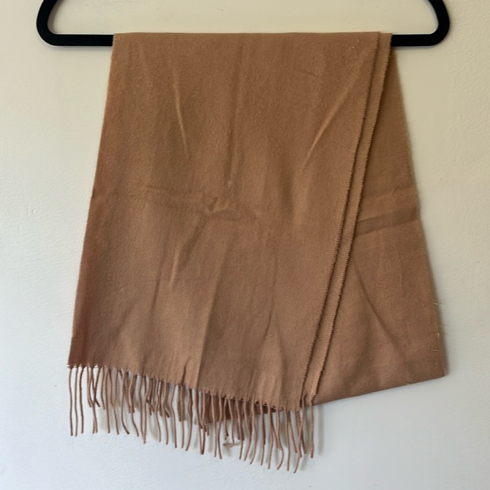 Cashmink tan scarf